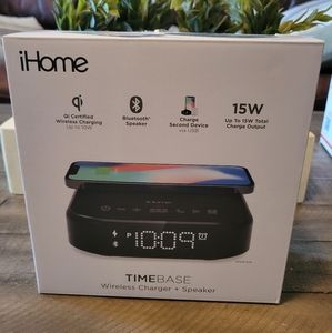 iHome alarm clock/Bluetooth speaker/charging dock